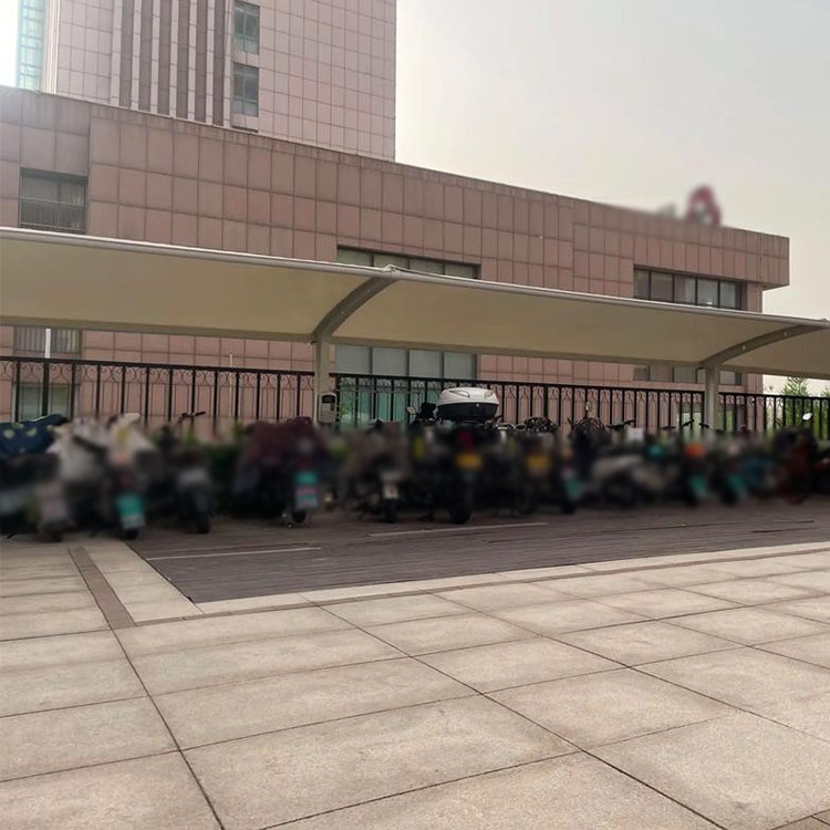 宁河区膜结构电动车棚